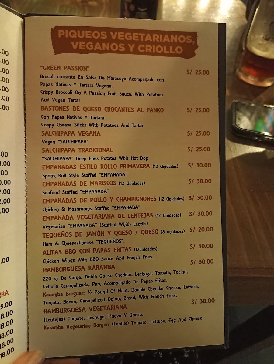 Menu Karamba Resto-Bar-4