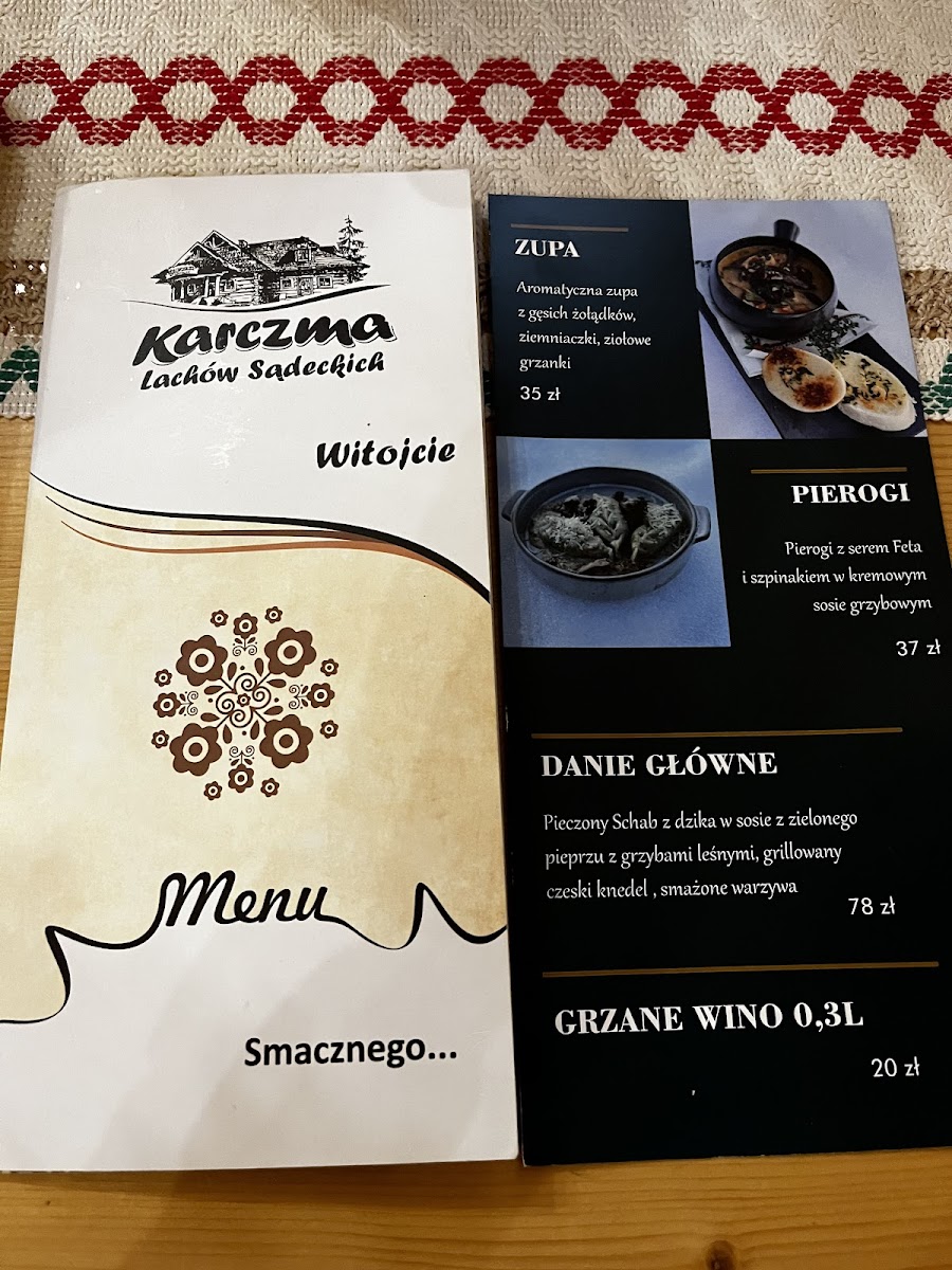 Menu Karczma Lachów Sądeckich-3