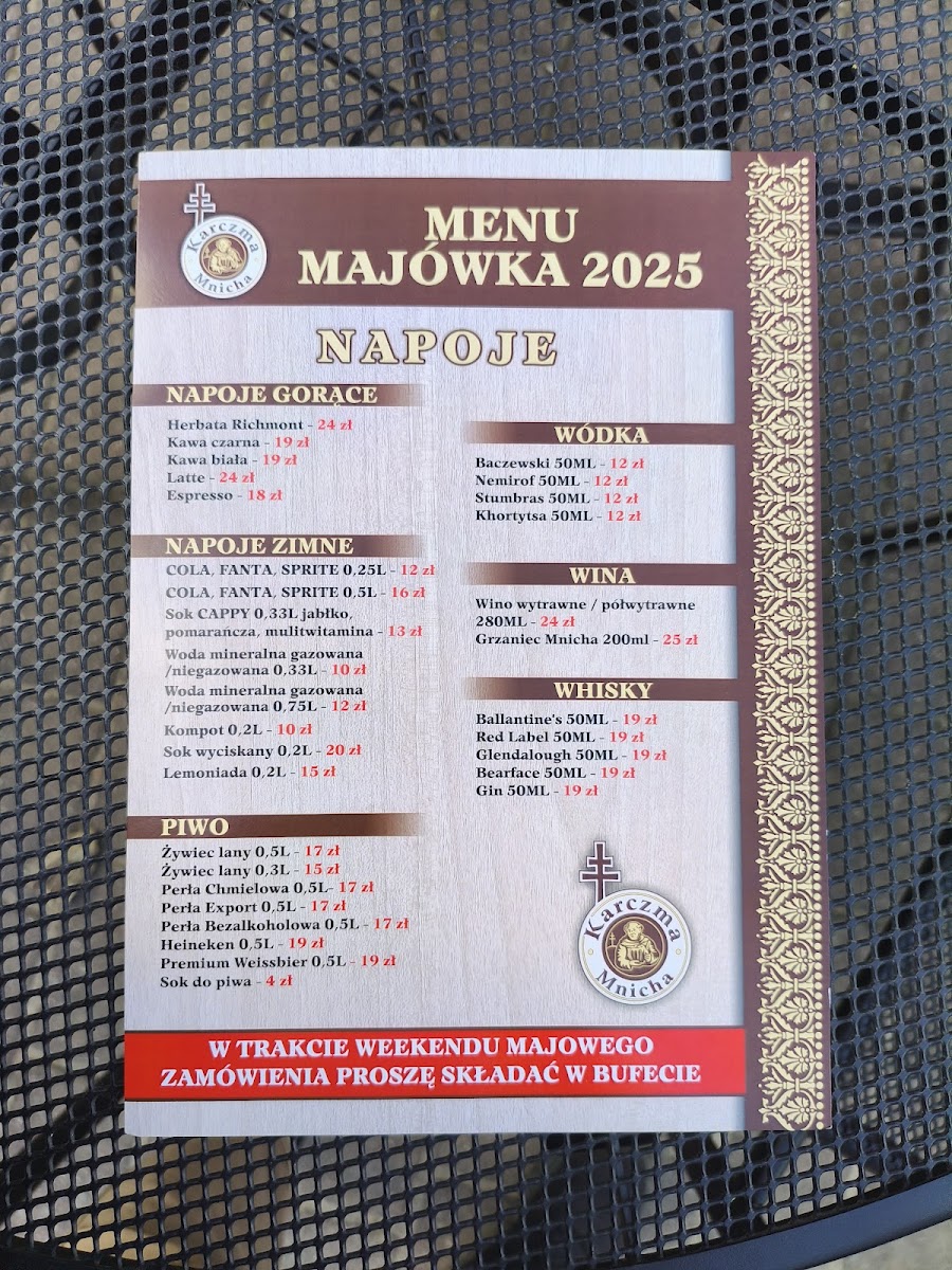 Menu Karczma Mnicha-10