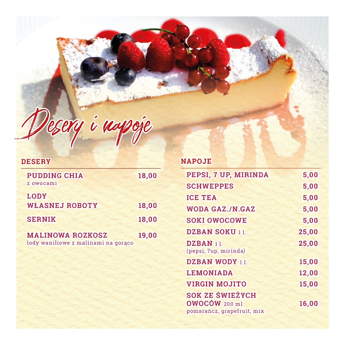 Menu Karczma Soplicowo-2