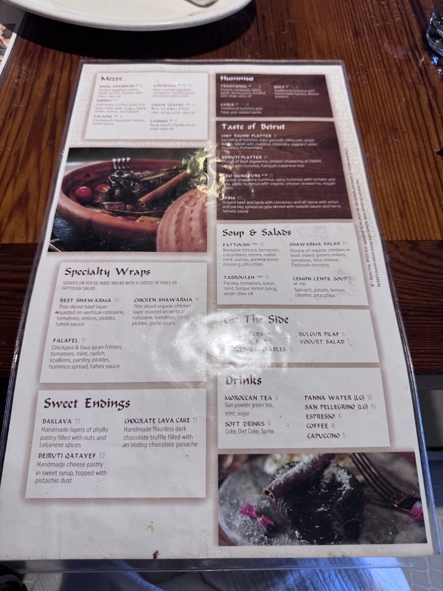 Menu Kareem's Lebanese Kitchen-6