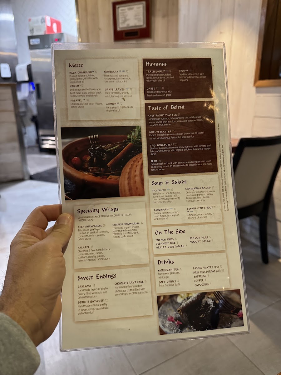 Menu Kareem's Lebanese Kitchen-7