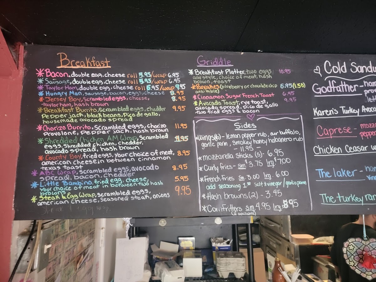 Menu Karen's Cafe-1