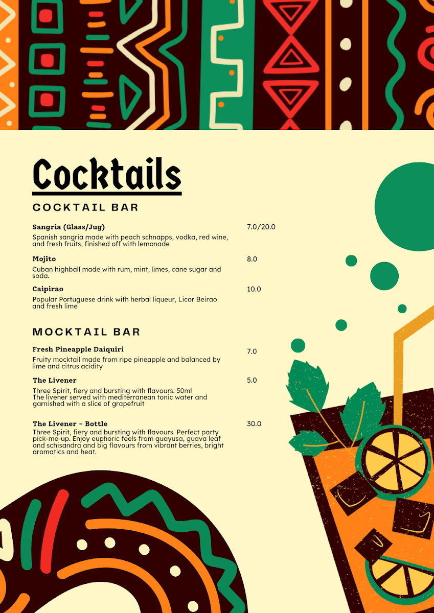 Menu Karibu Vegan Bar & Kitchen @ No23 Stroud-3