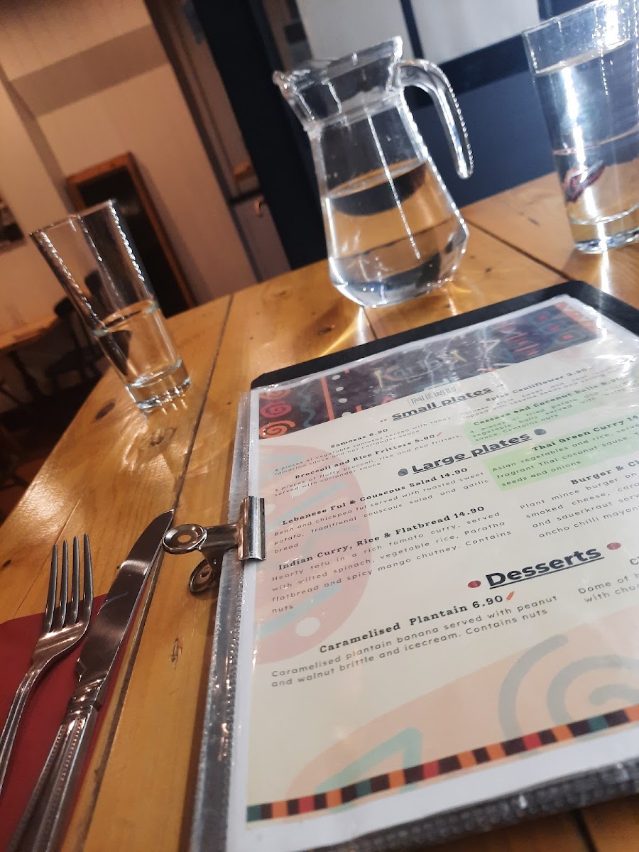 Menu Karibu Vegan Bar & Kitchen @ No23 Stroud-9