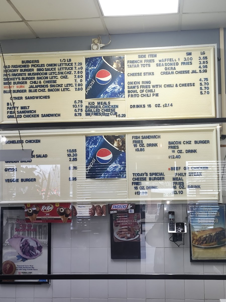 Menu Karl's Famous Burgers-1