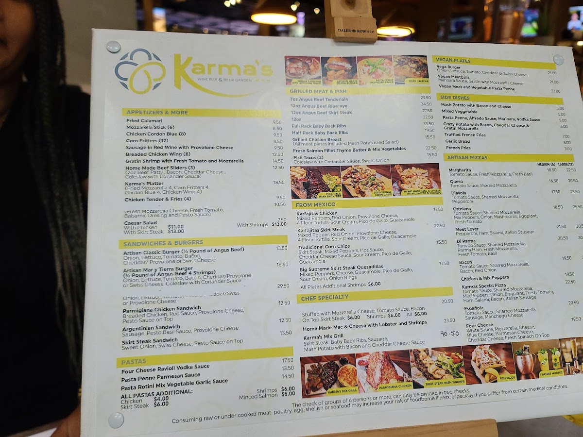 Menu Karma's Wine Bar & Beer Garden-6