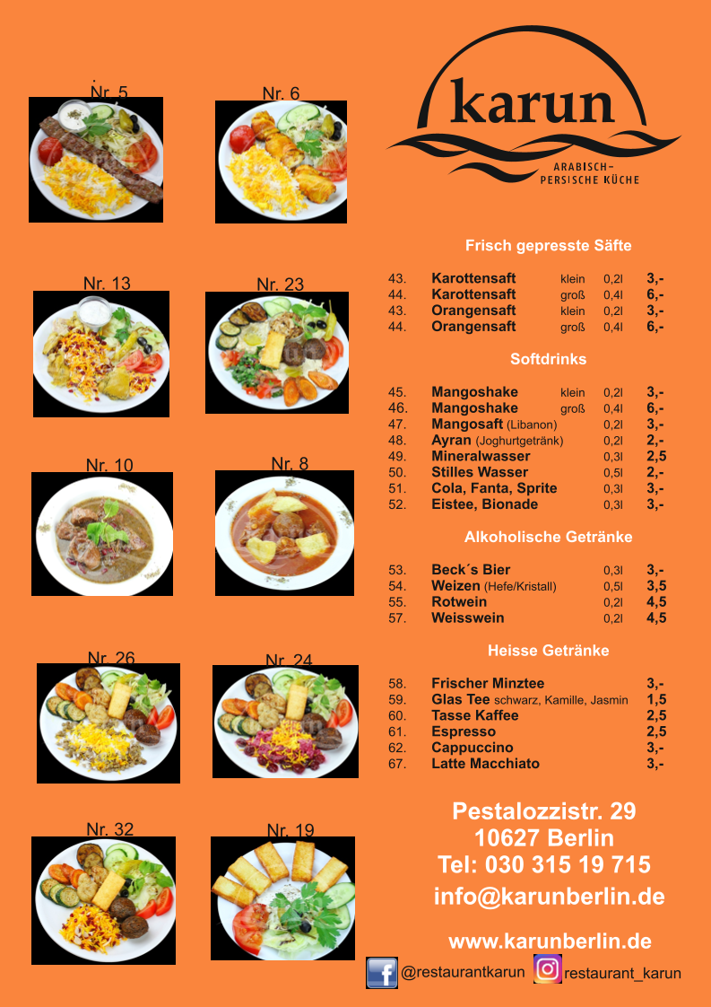 Menu Karun Bistro-3