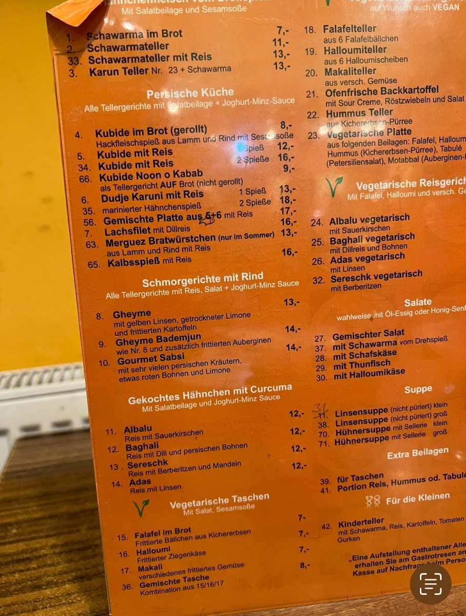Menu Karun Bistro-9