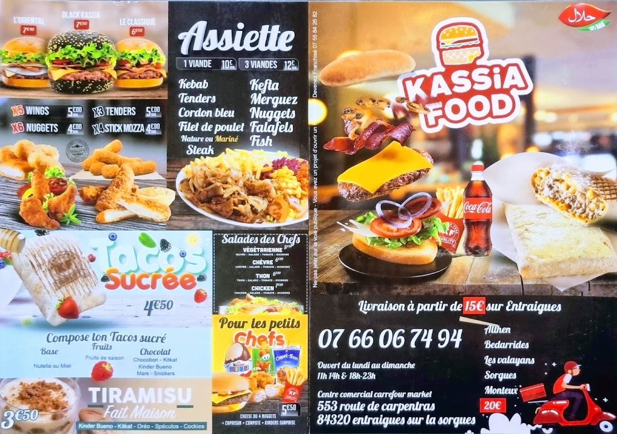Menu Kassia Food Entraigues-7