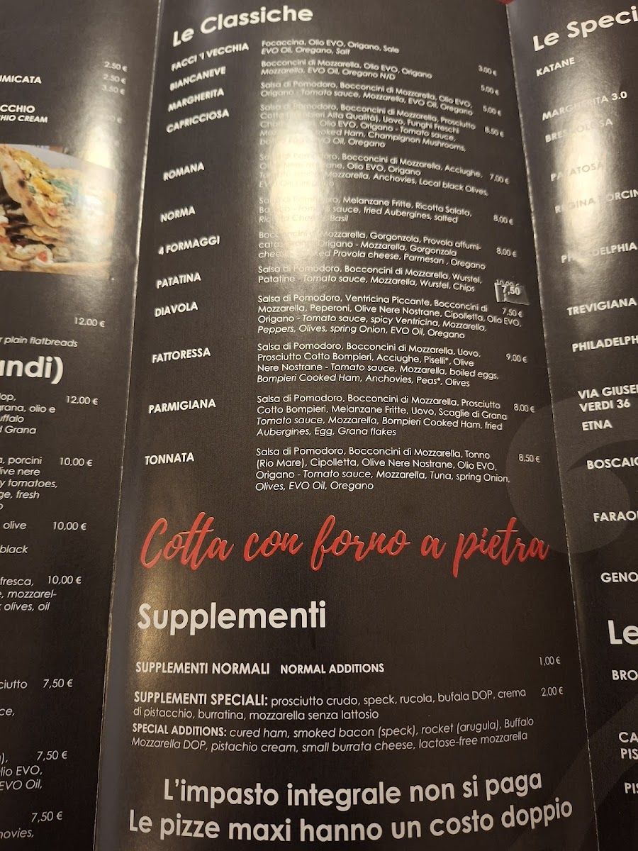 Menu Katane-8