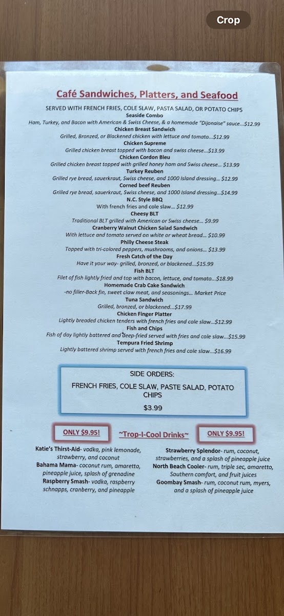 Menu Katie's 33Rd Street Cafe-2