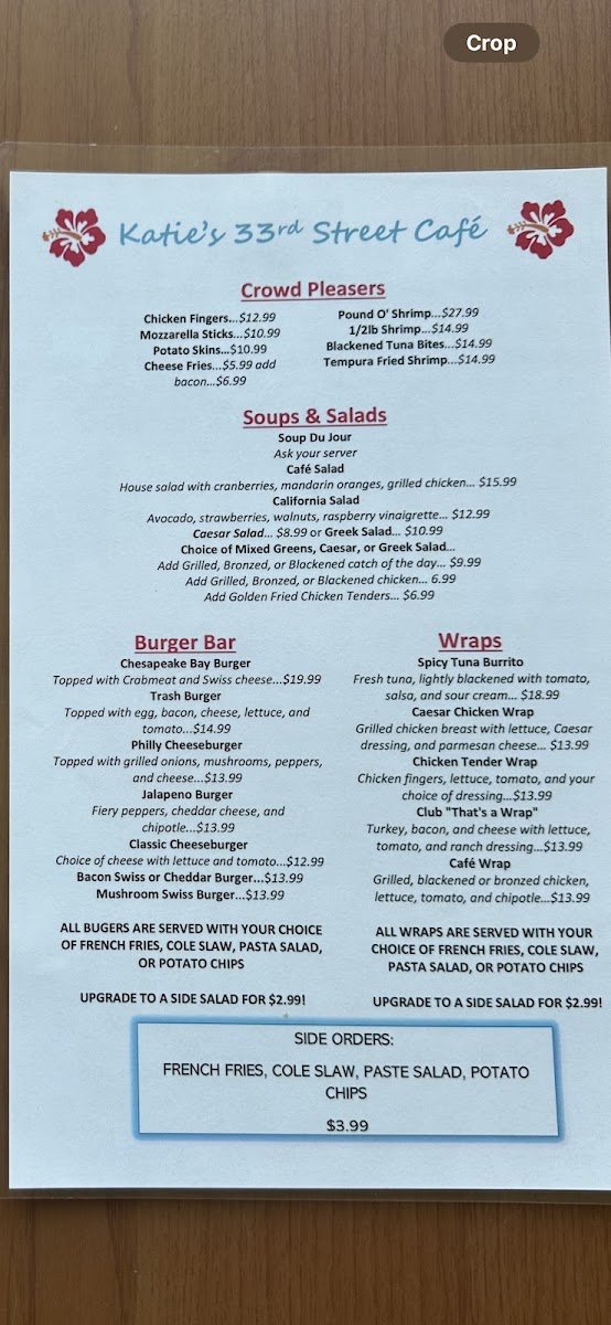 Menu Katie's 33Rd Street Cafe-3