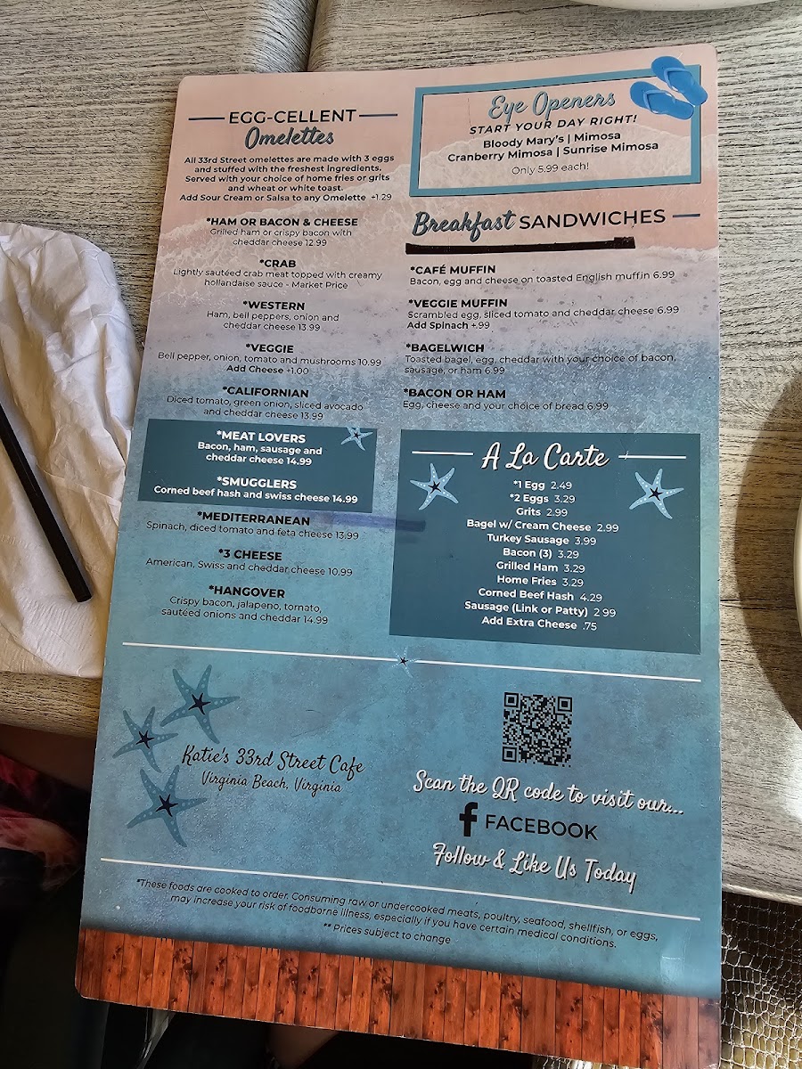 Menu Katie's 33Rd Street Cafe-9