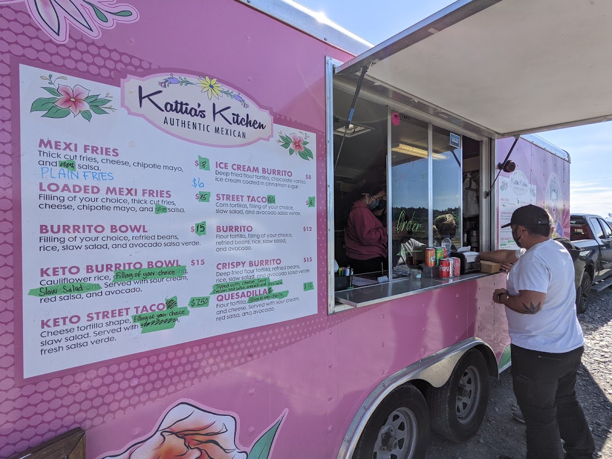 Menu Kattia's Kitchen Authentic Mexican-1