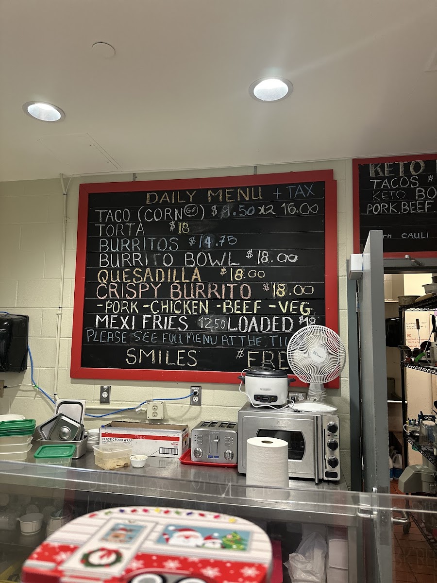 Menu Kattia's Kitchen Authentic Mexican-4