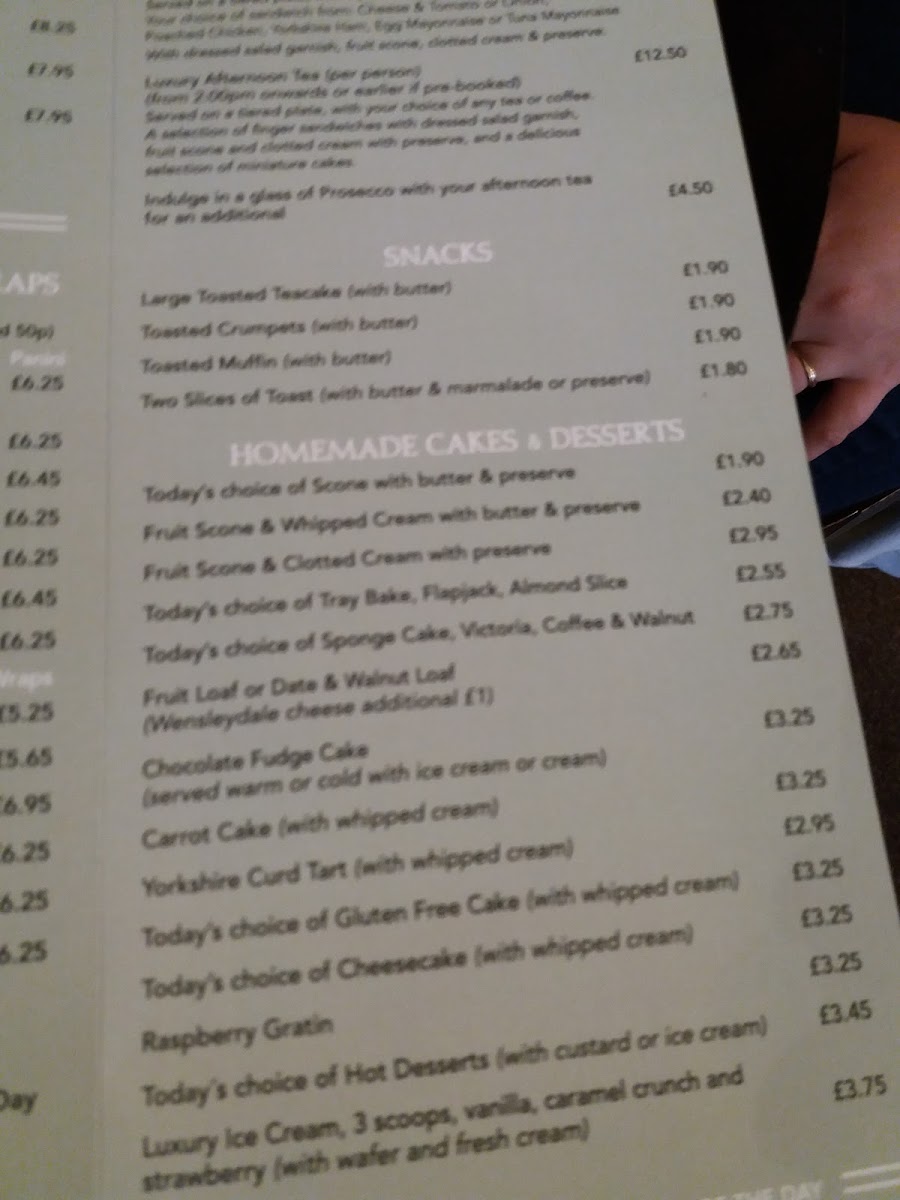 Menu Kavanaghs Cafe & Tea Rooms-10