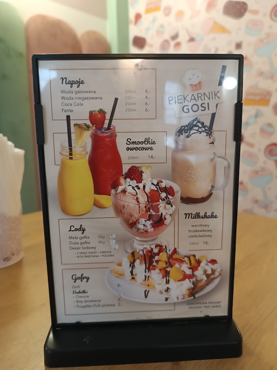 Menu Kawiarnia Piekarnik Gosi-1
