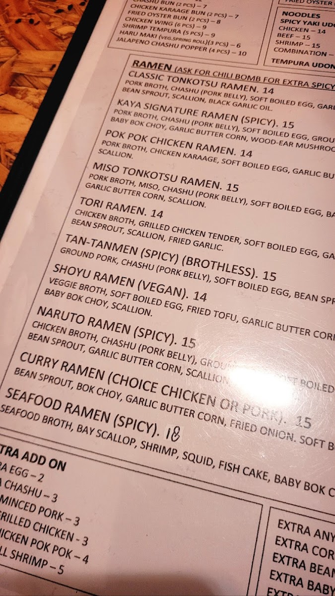 Menu Kaya Sushi & Ramen-6