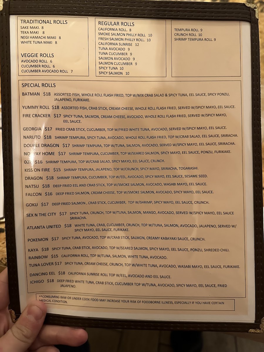Menu Kaya Sushi & Ramen-7
