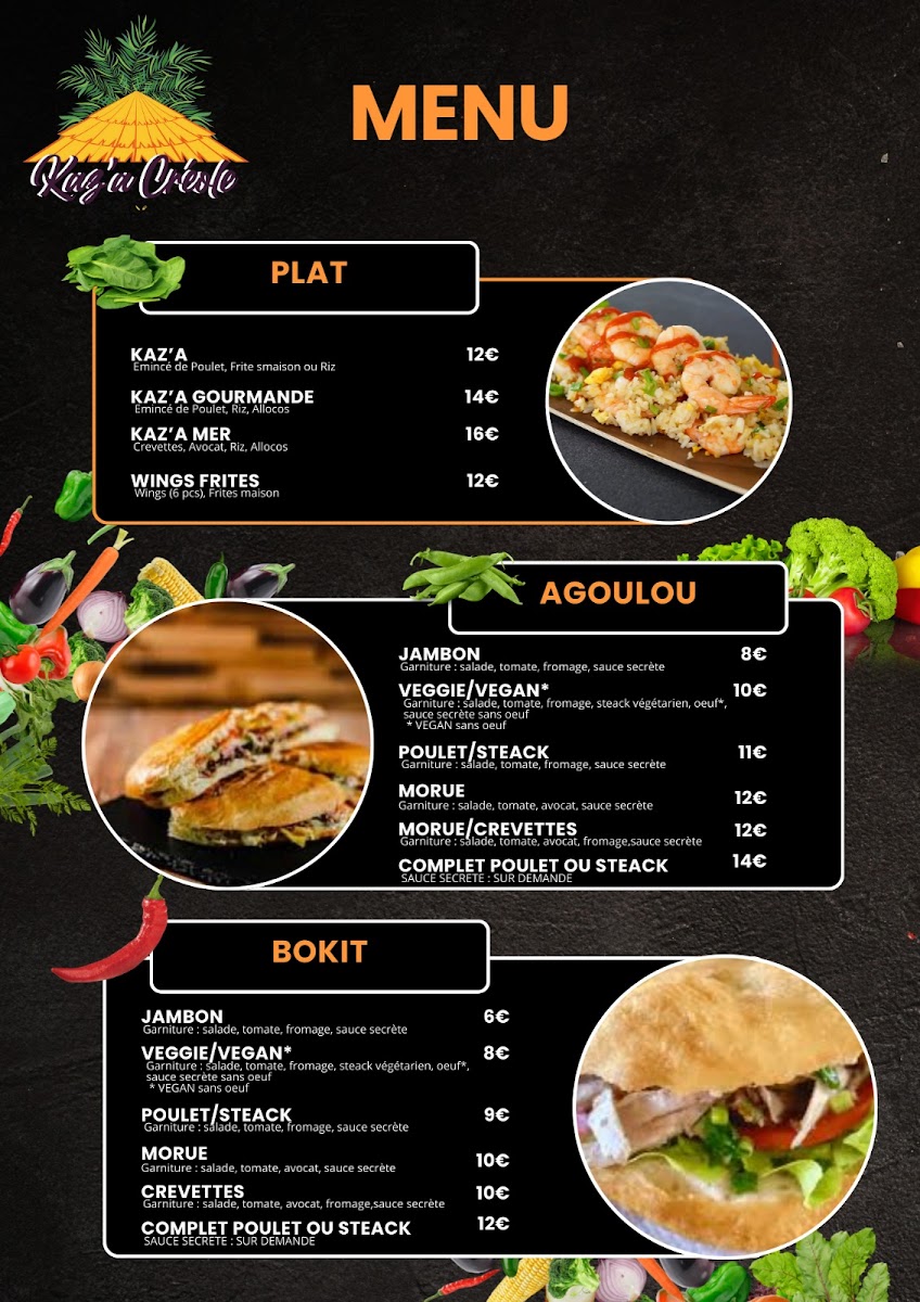 Menu Kaz'à Créole-1