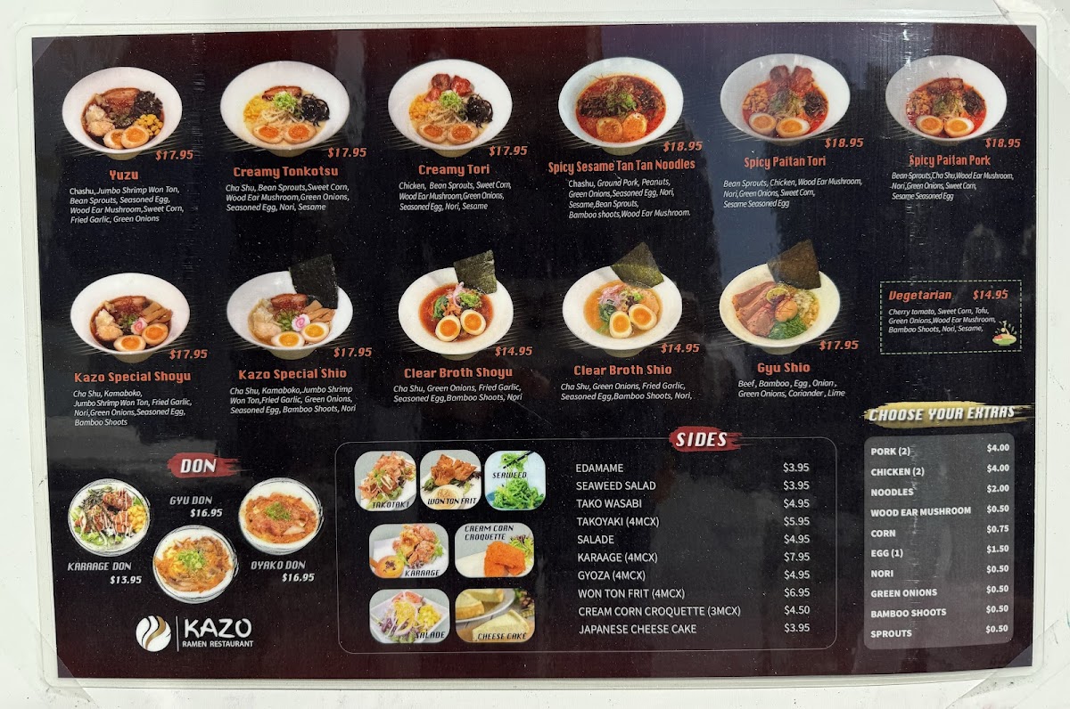 Menu Kazo Ramen Mont-Royal-3