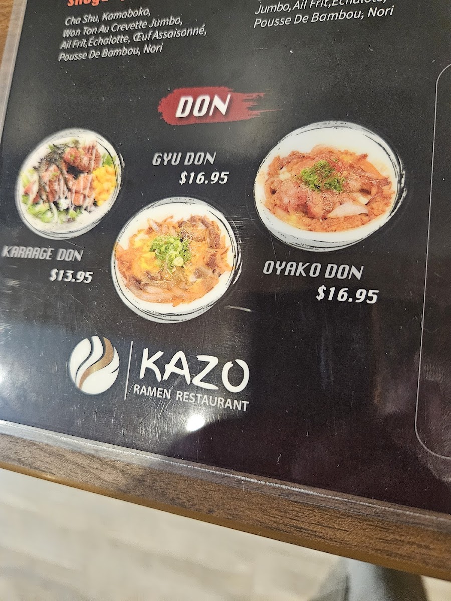 Menu Kazo Ramen Mont-Royal-4