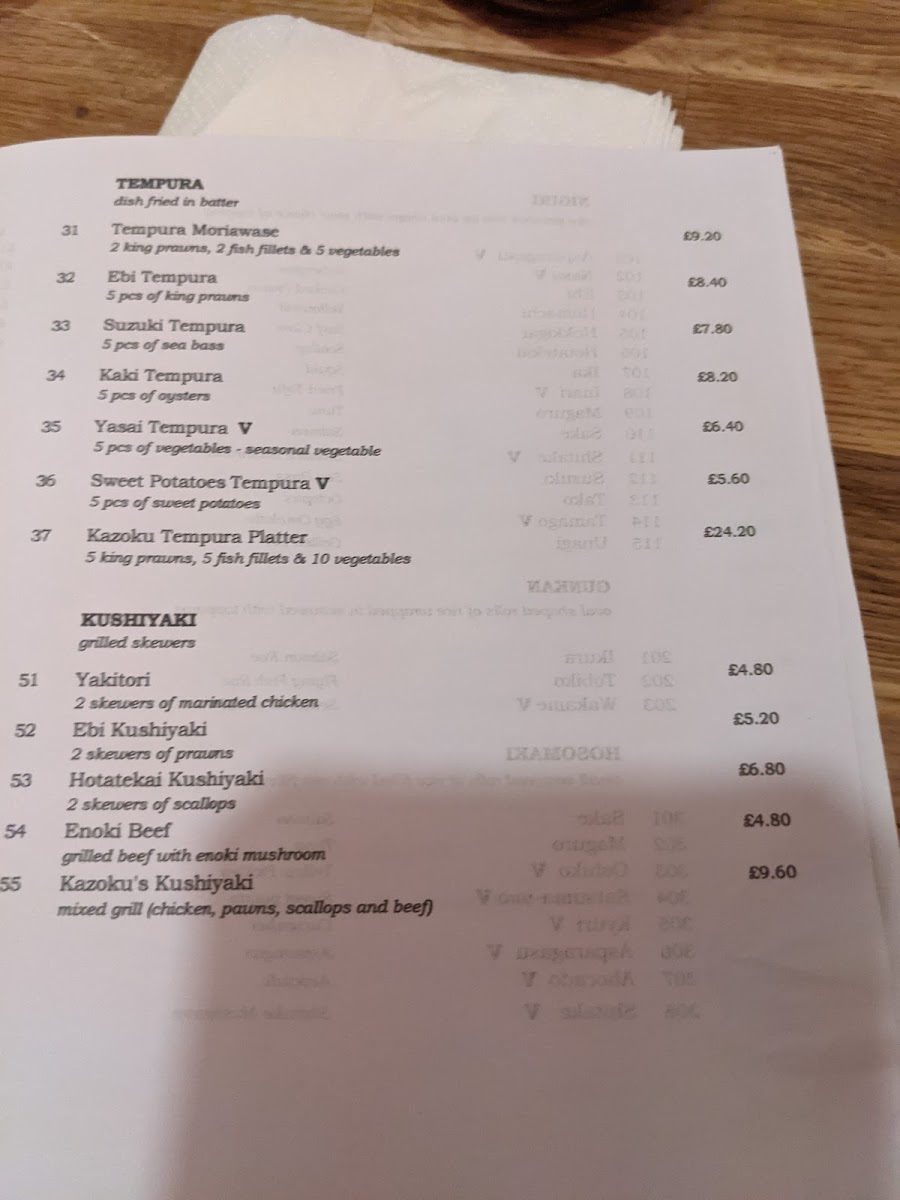 Menu Kazoku Hitchin-4