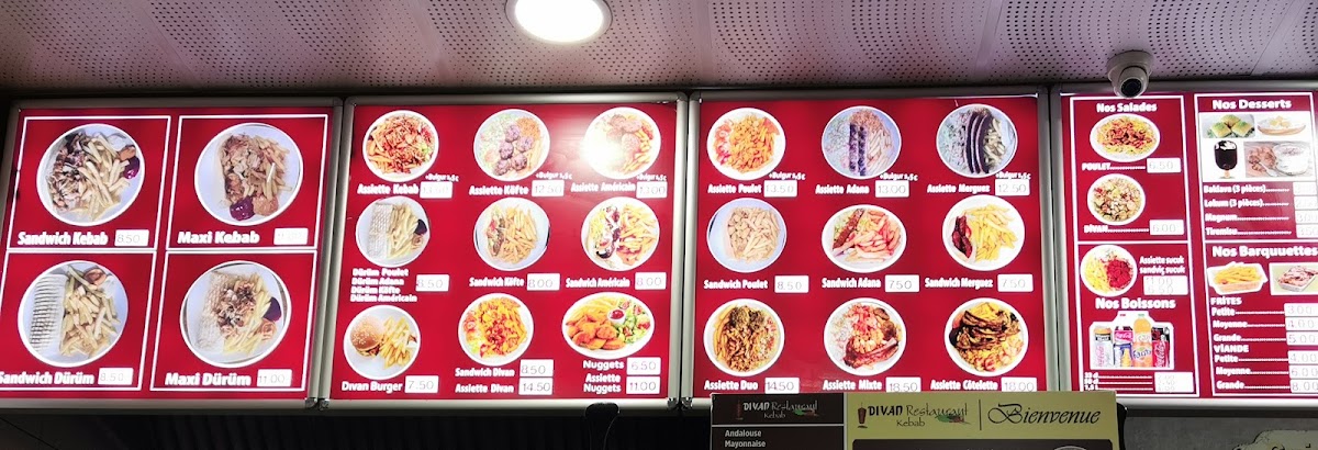 Menu Kebab Divan Restaurant Reims-1