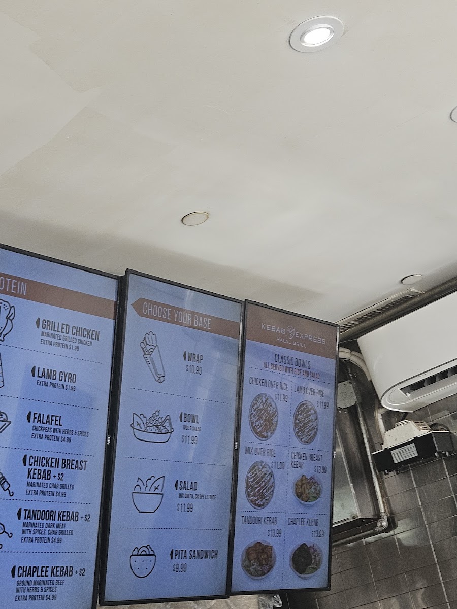 Menu Kebab Express | Halal Grill Bleecker Street-10