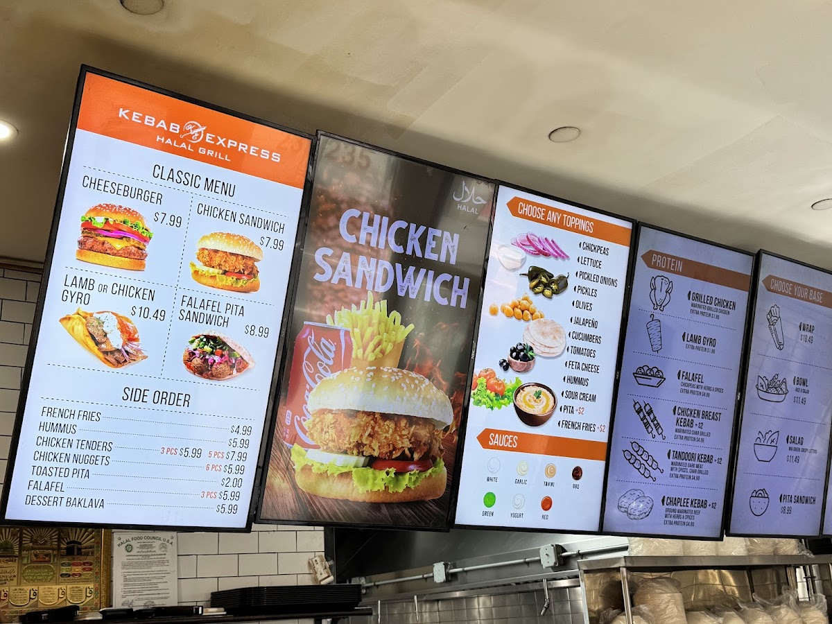 Menu Kebab Express | Halal Grill Bleecker Street-2