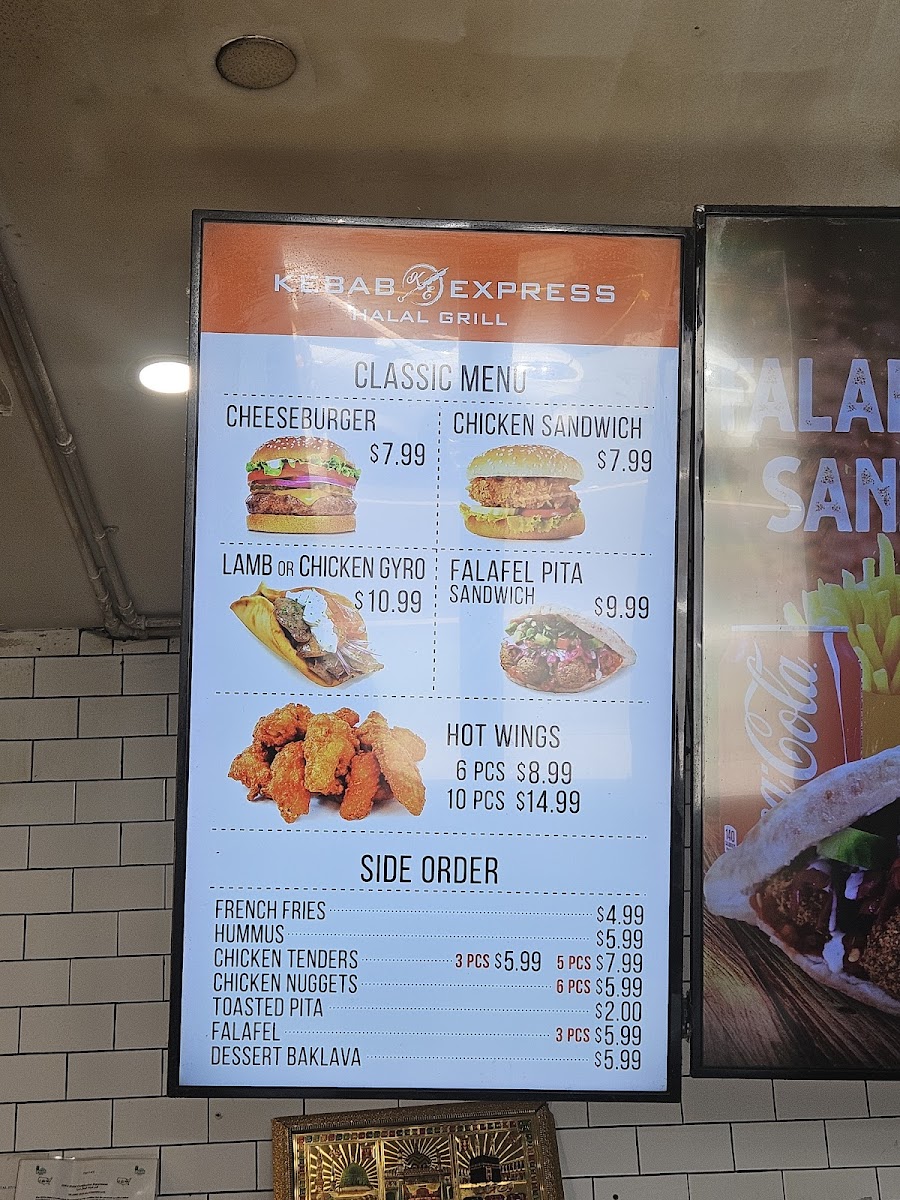 Menu Kebab Express | Halal Grill Bleecker Street-4