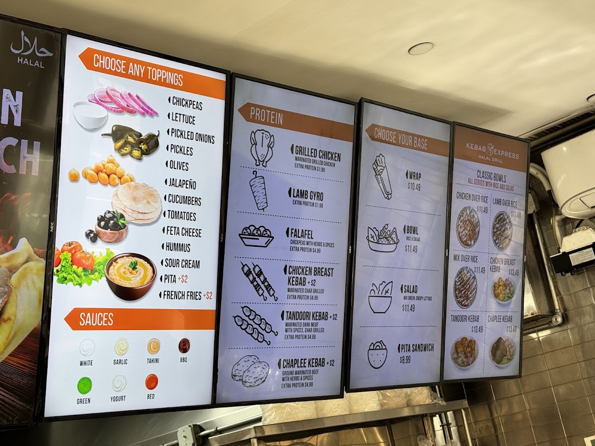 Menu Kebab Express | Halal Grill Bleecker Street-6