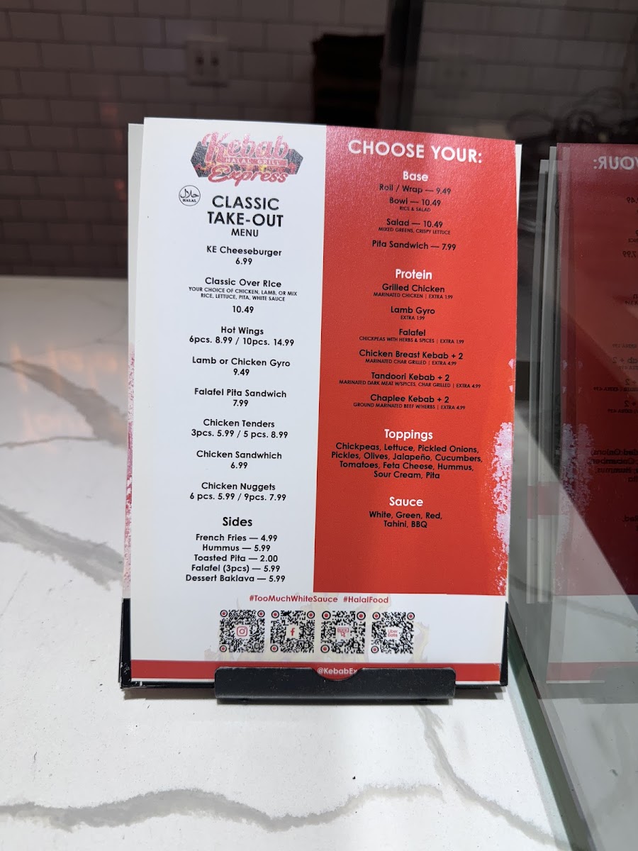 Menu Kebab Express | Halal Grill Bleecker Street-9