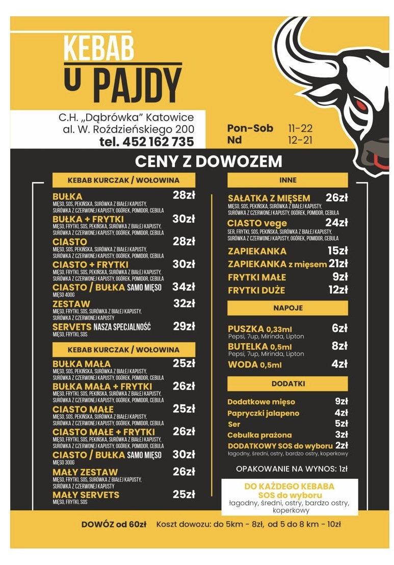 Menu Kebab U Pajdy-4