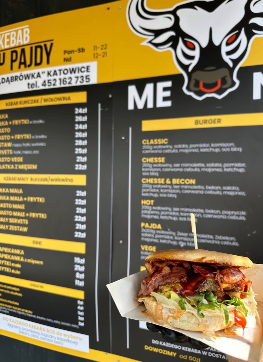 Menu Kebab U Pajdy-5