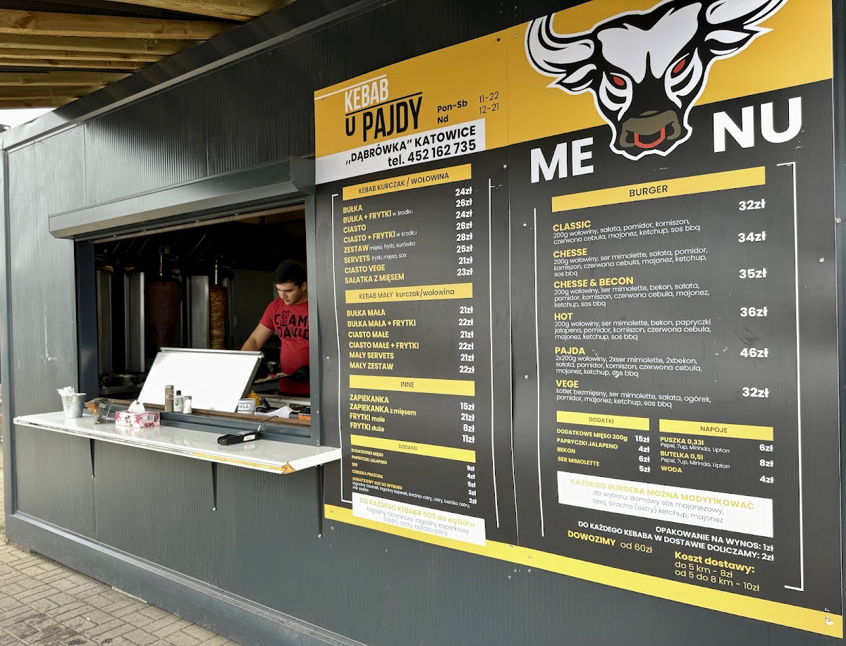 Menu Kebab U Pajdy-7