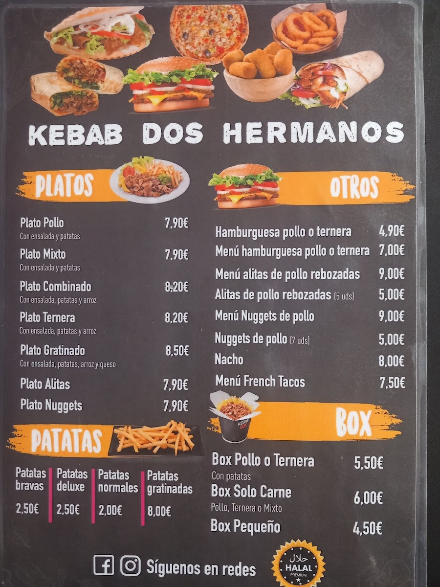 Menu Kebab Y Pizzeria Dos Hermanos-5