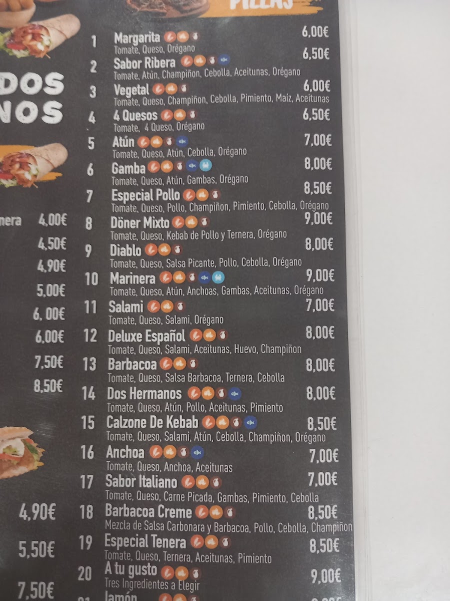 Menu Kebab Y Pizzeria Dos Hermanos-9