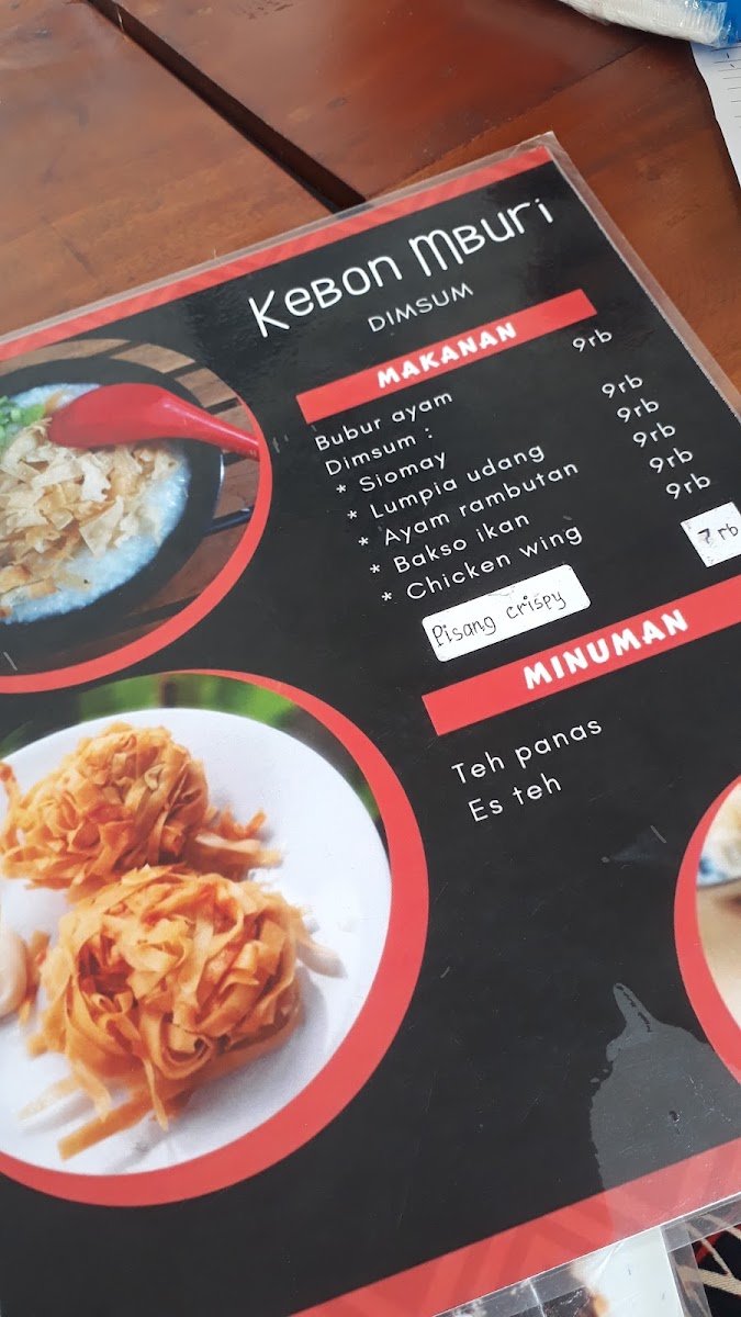 Menu Kebon Mburi Delanggu-5