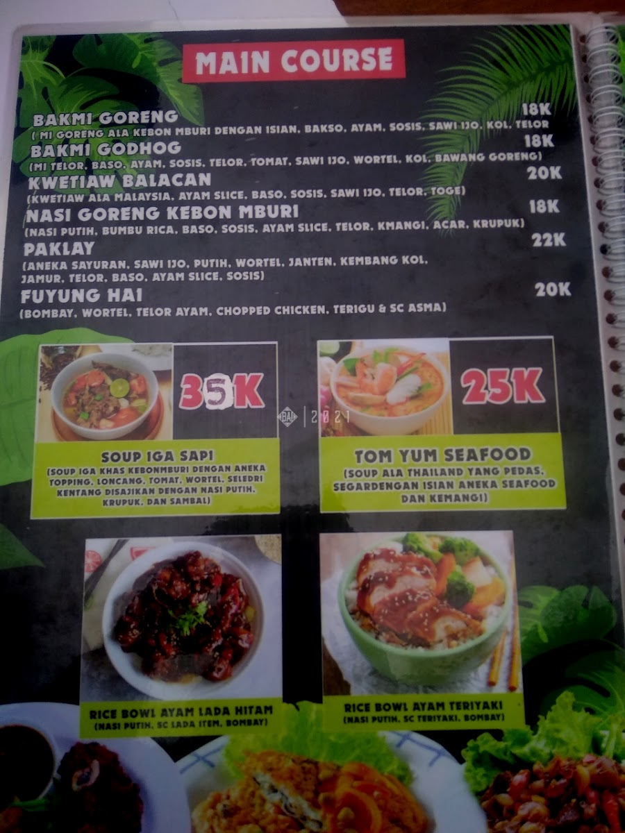 Menu Kebon Mburi Delanggu-8