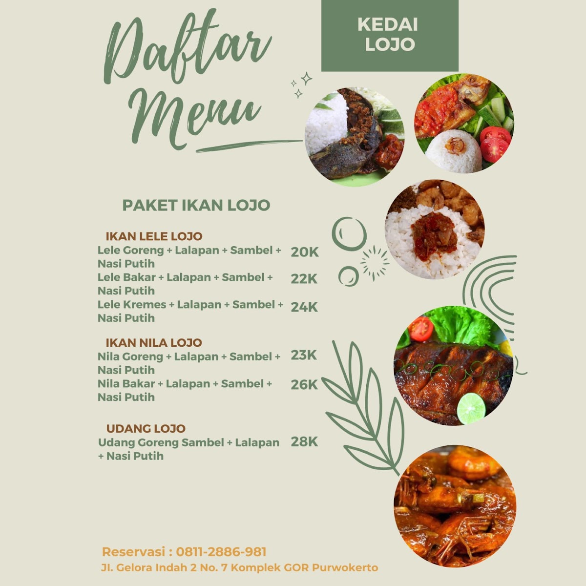 Menu Kedai Lojo Purwokerto-2