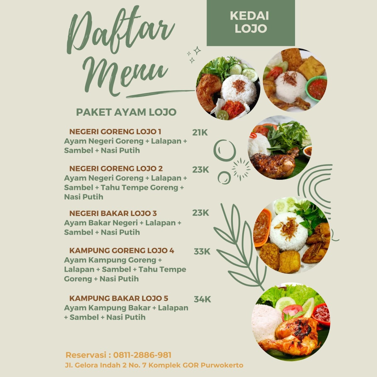 Menu Kedai Lojo Purwokerto-3