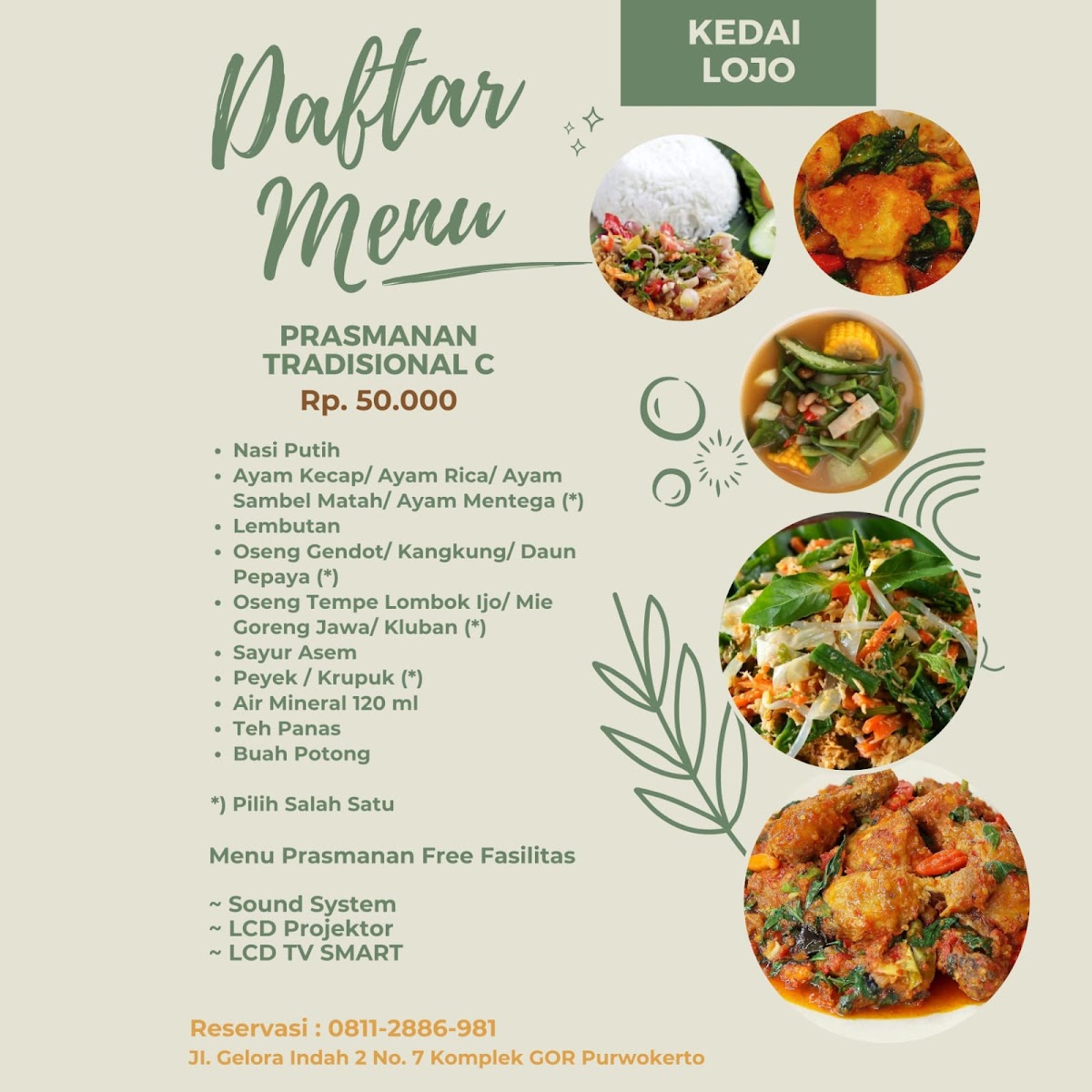Menu Kedai Lojo Purwokerto-9
