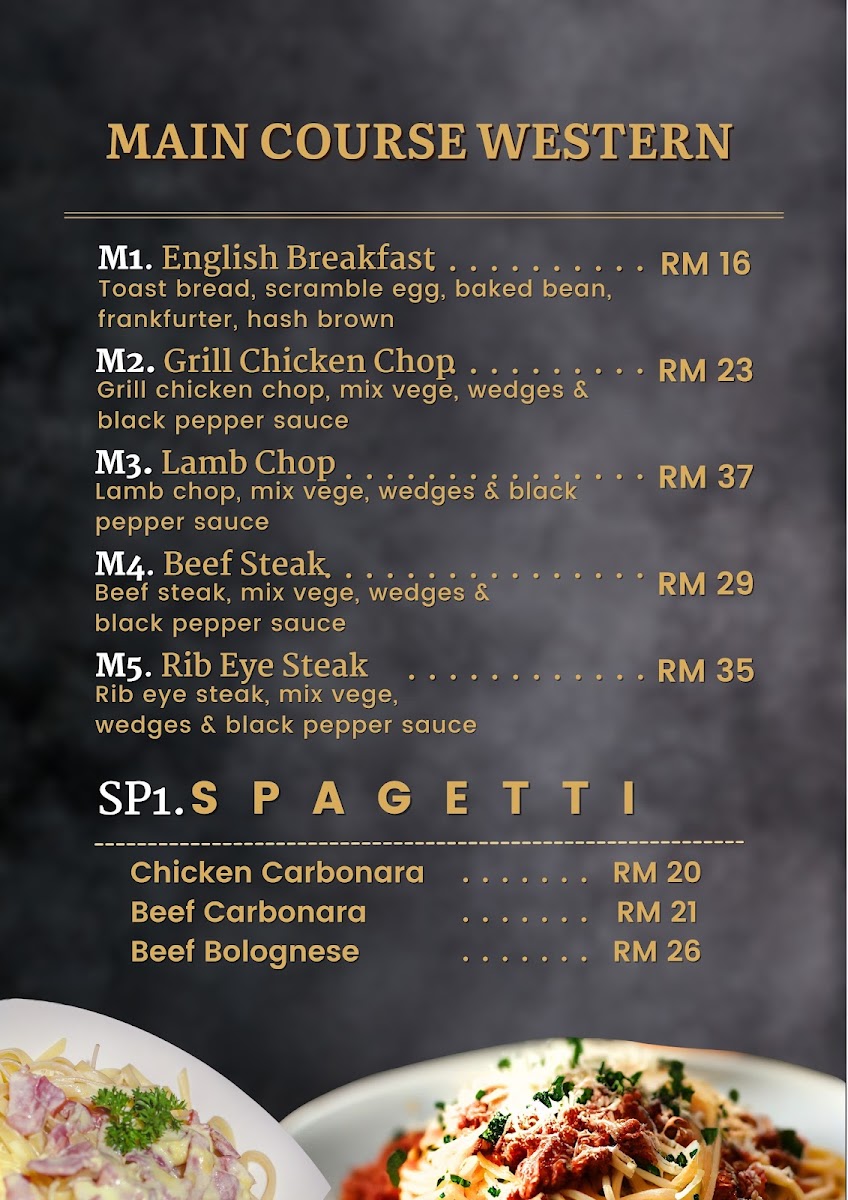 Menu Kedai Makan R&r Koepi Chenta Cafe-2