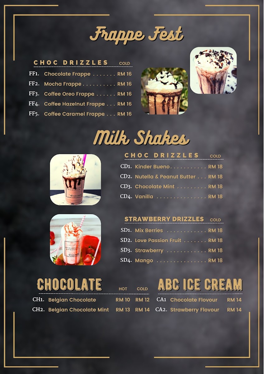 Menu Kedai Makan R&r Koepi Chenta Cafe-6