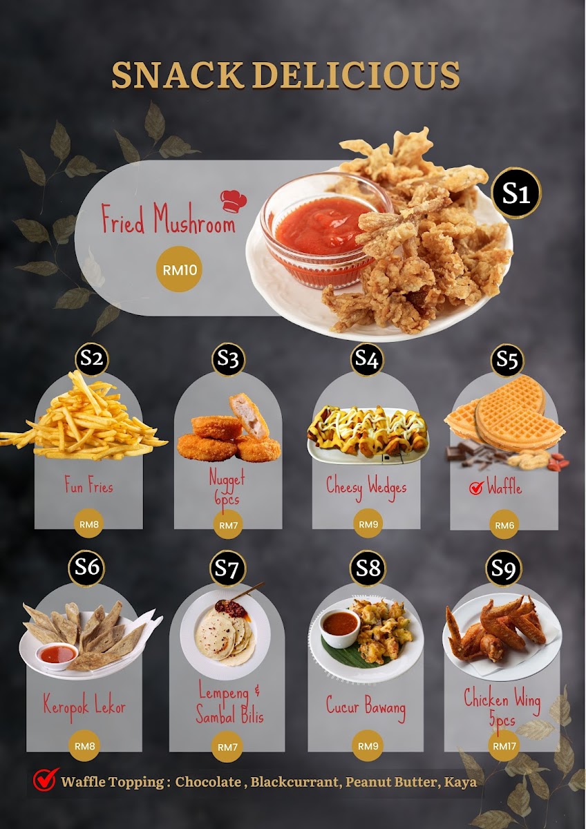 Menu Kedai Makan R&r Koepi Chenta Cafe-8