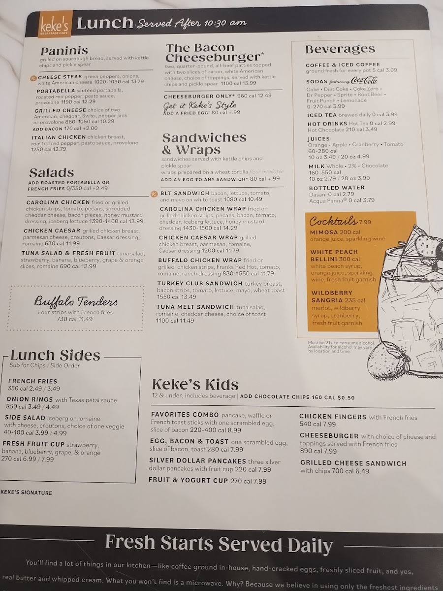 Menu Keke's Breakfast Cafe-10