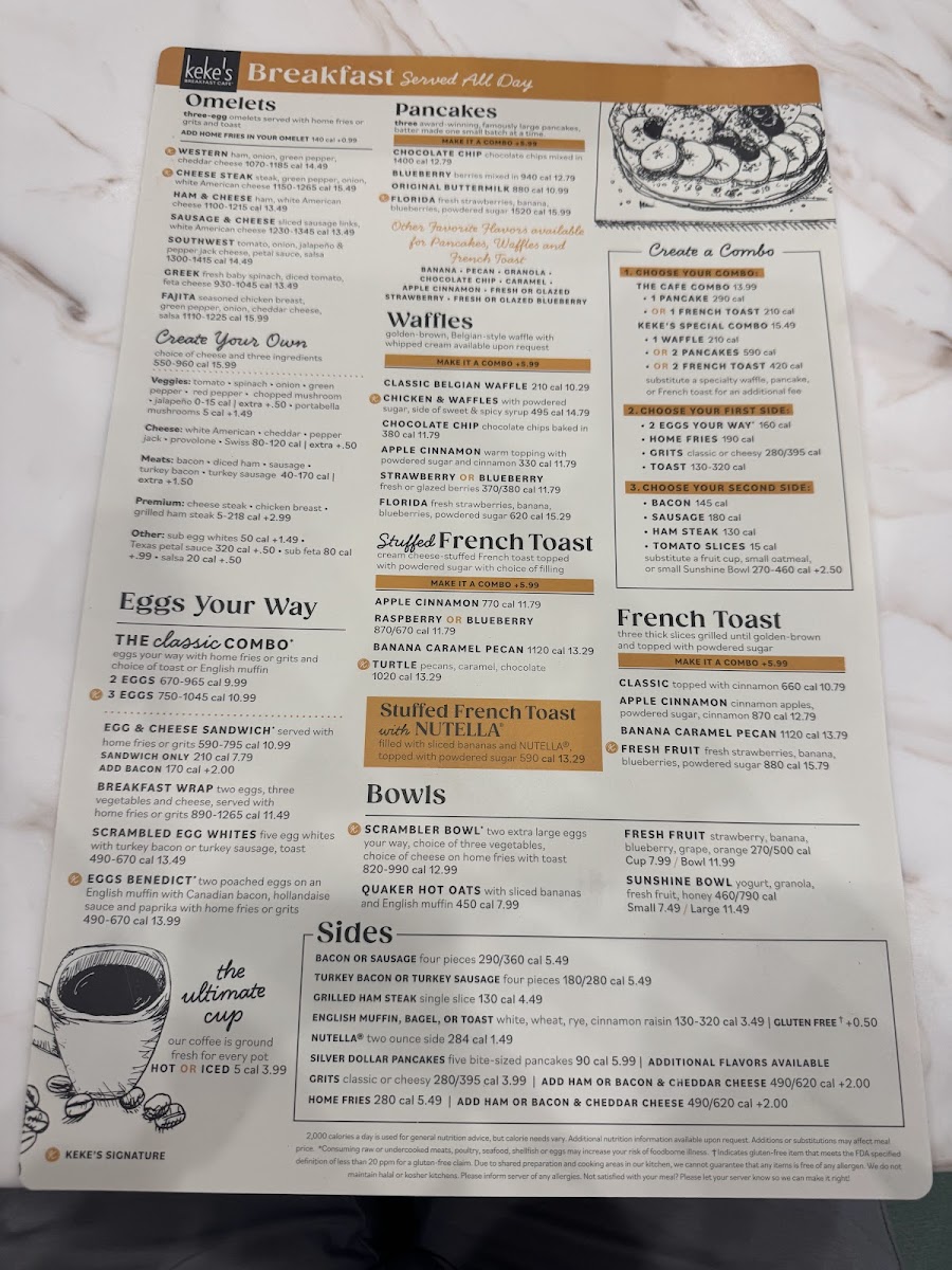 Menu Keke's Breakfast Cafe-5