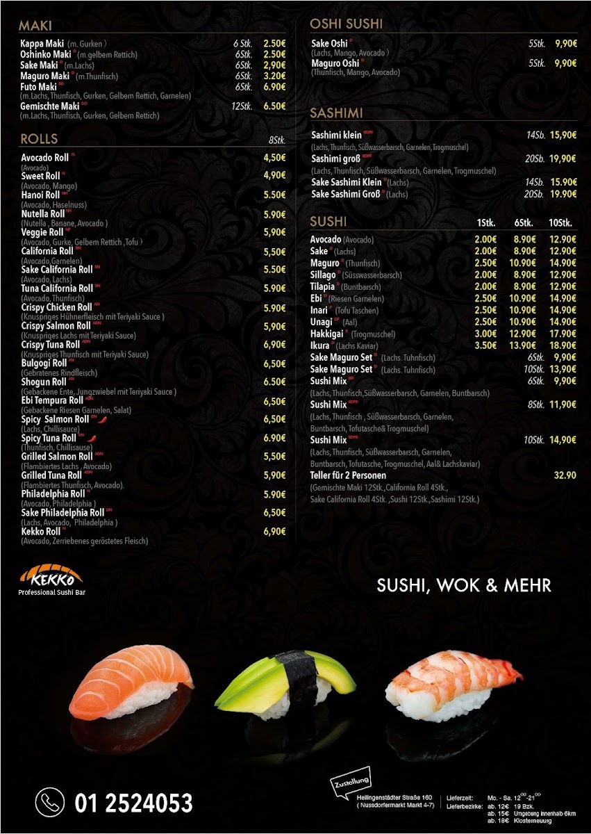 Menu Kekko Sushi Bar Nussdorf-2
